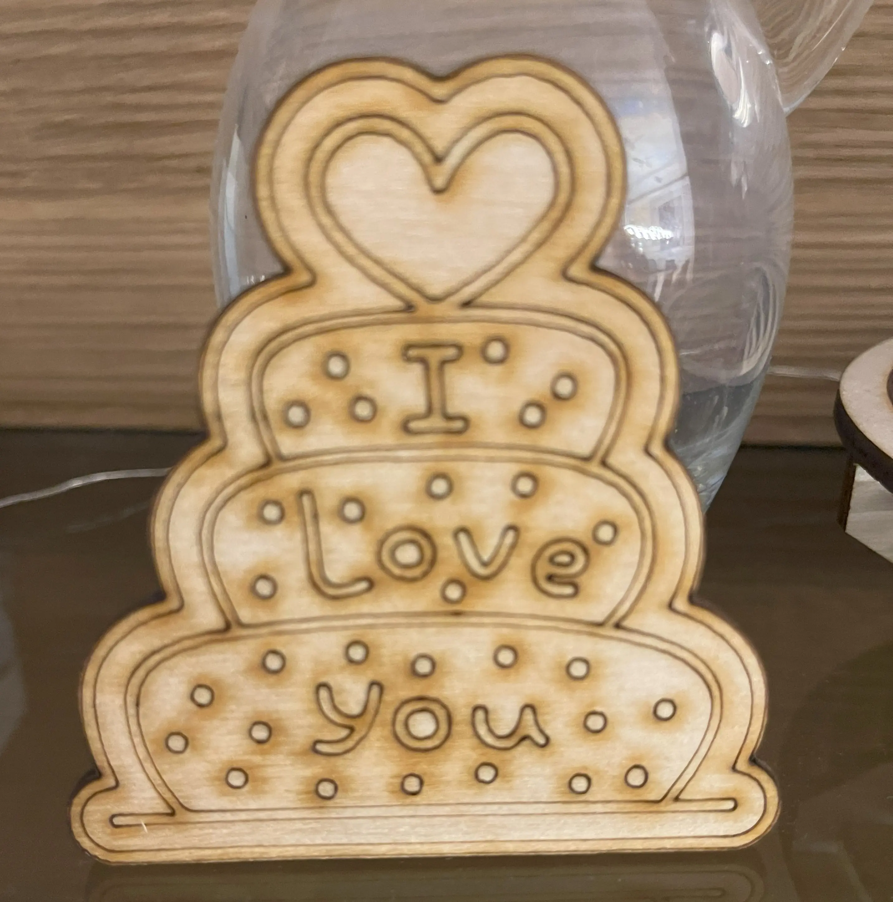 Valentinstag - Kunst auf Holz von Die dekobude