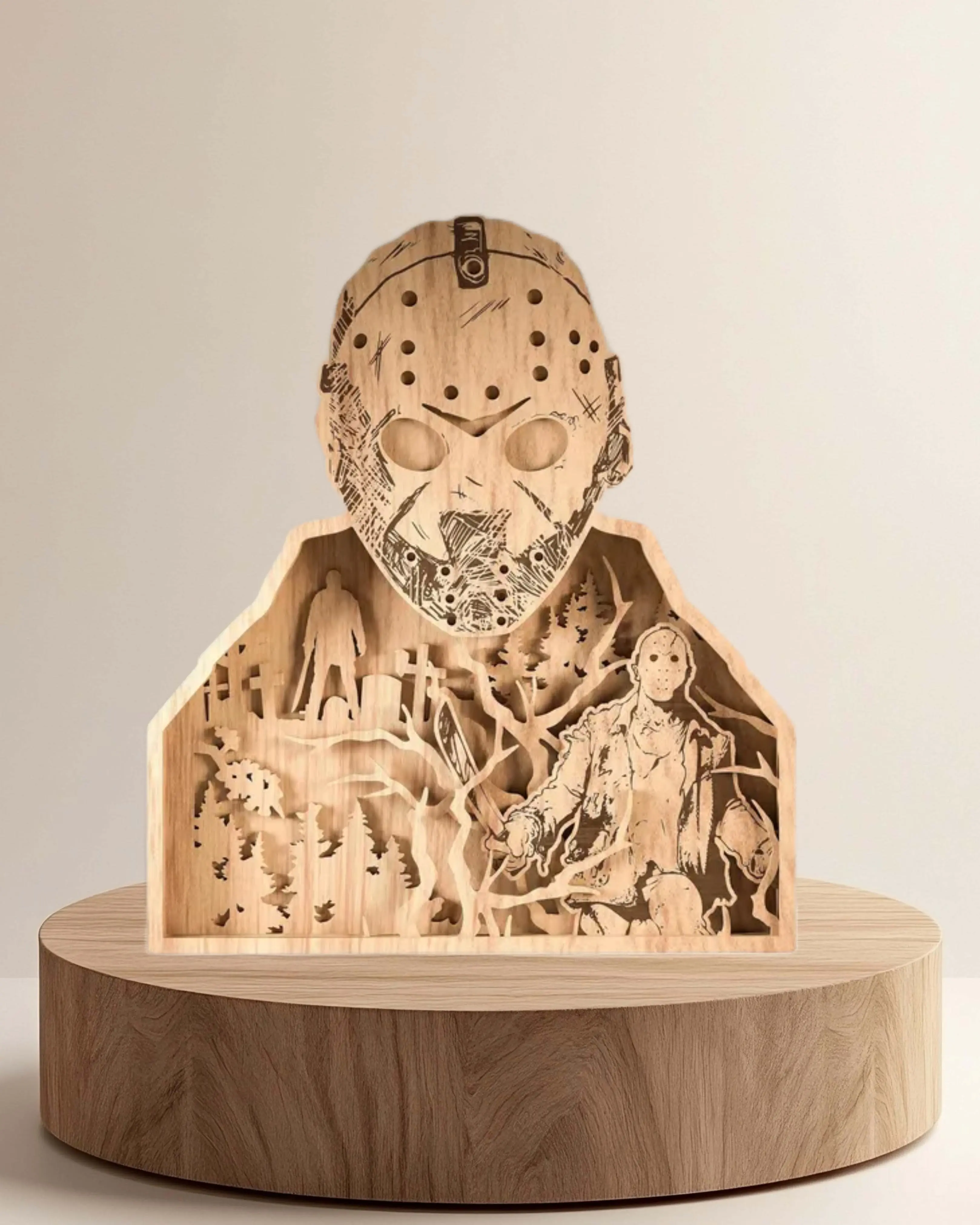 Halloween - Kunst auf Holz von Die dekobude
