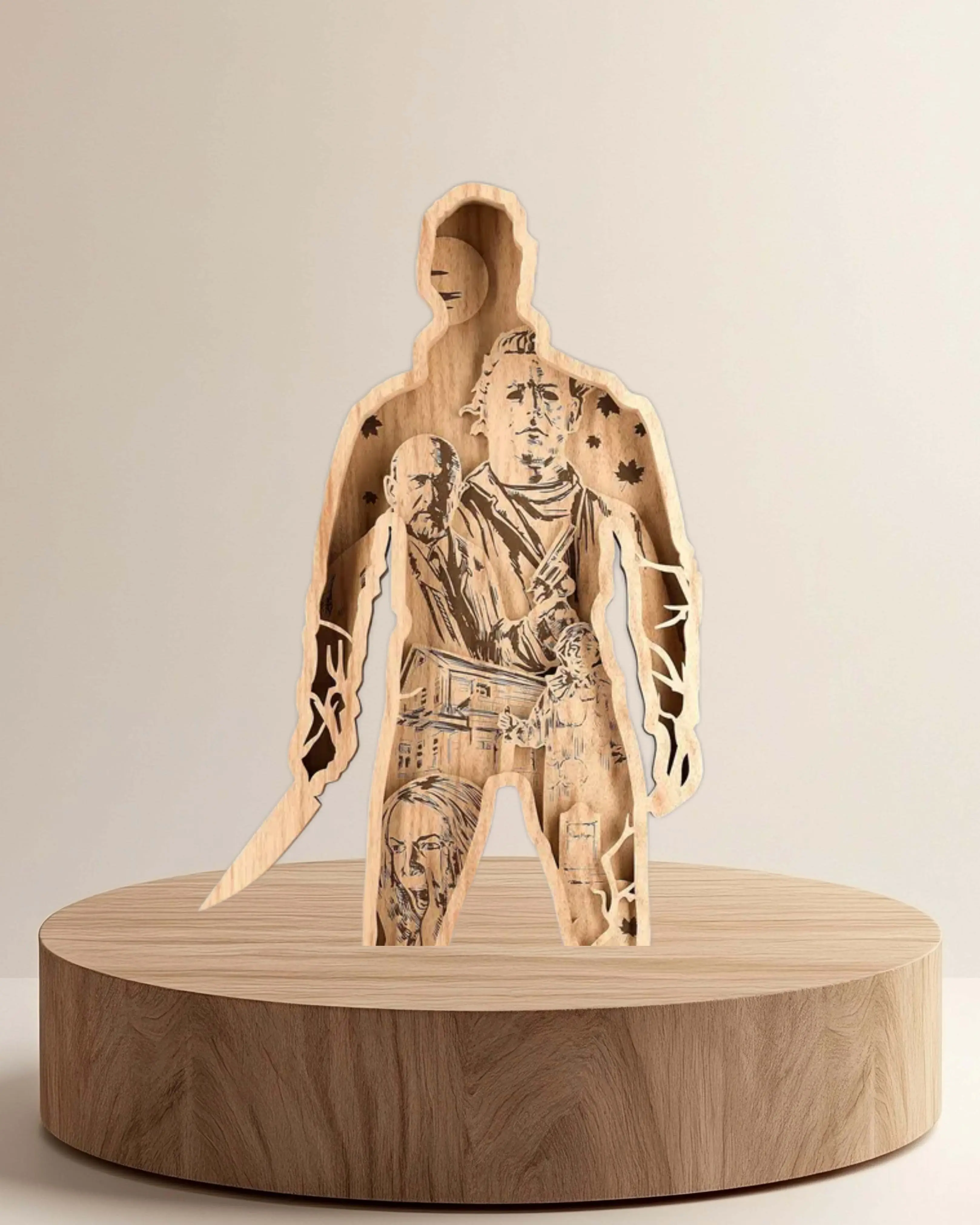 Halloween - Kunst auf Holz von Die dekobude