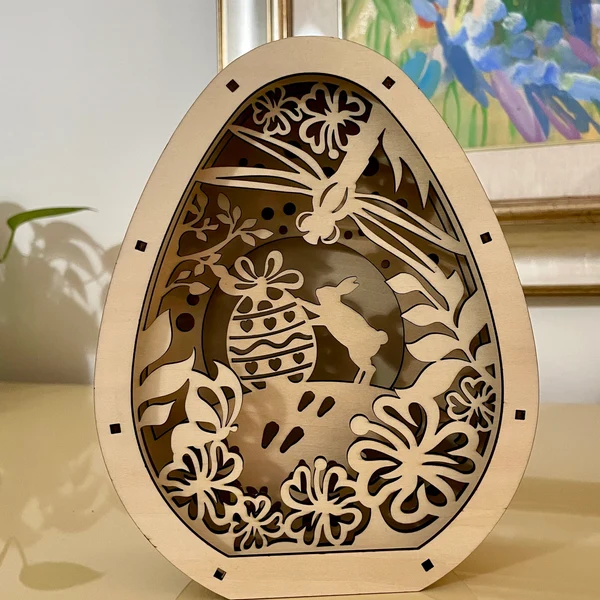Ostern - Kunst auf Holz von Die dekobude