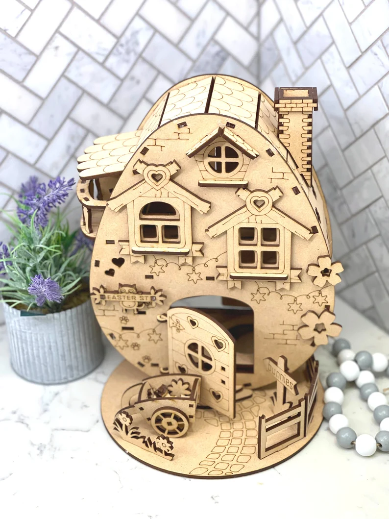 Ostern - Kunst auf Holz von Die dekobude