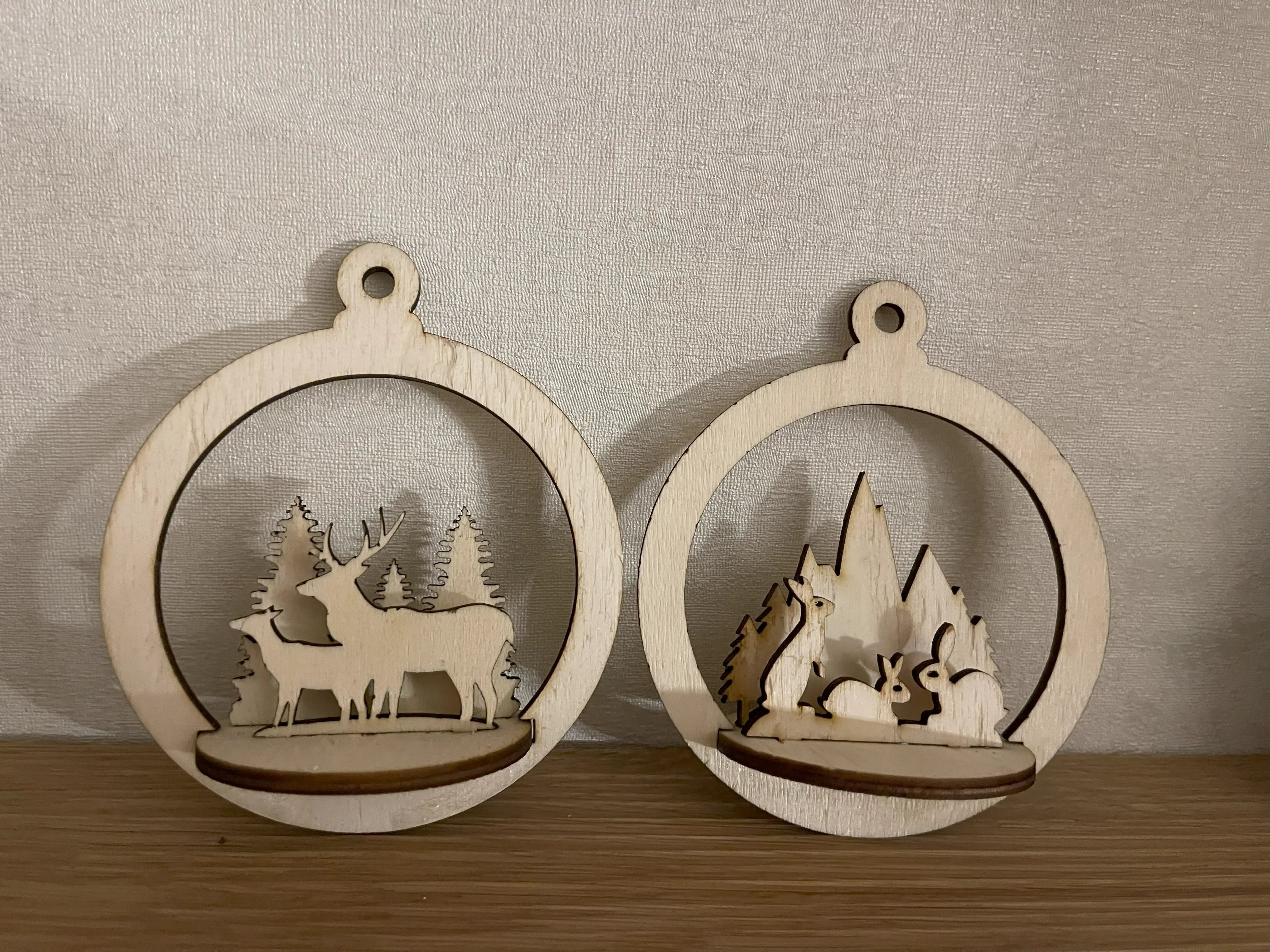 Weihnachten - Kunst auf Holz von Die dekobude