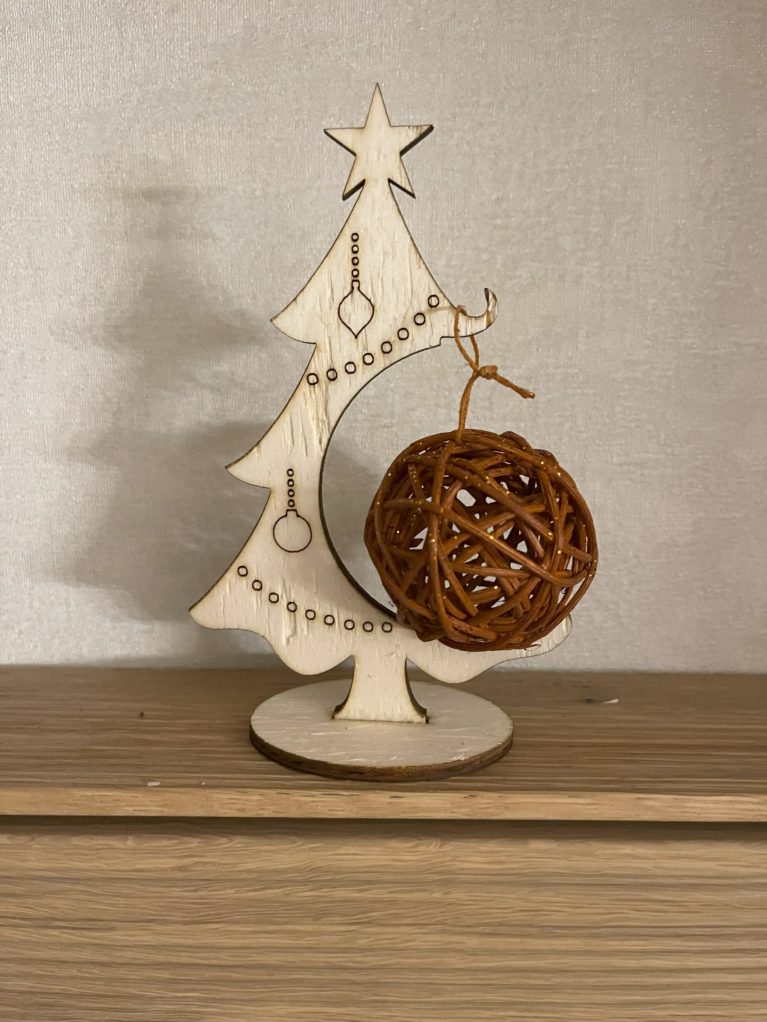 Weihnachten - Kunst auf Holz von Die dekobude