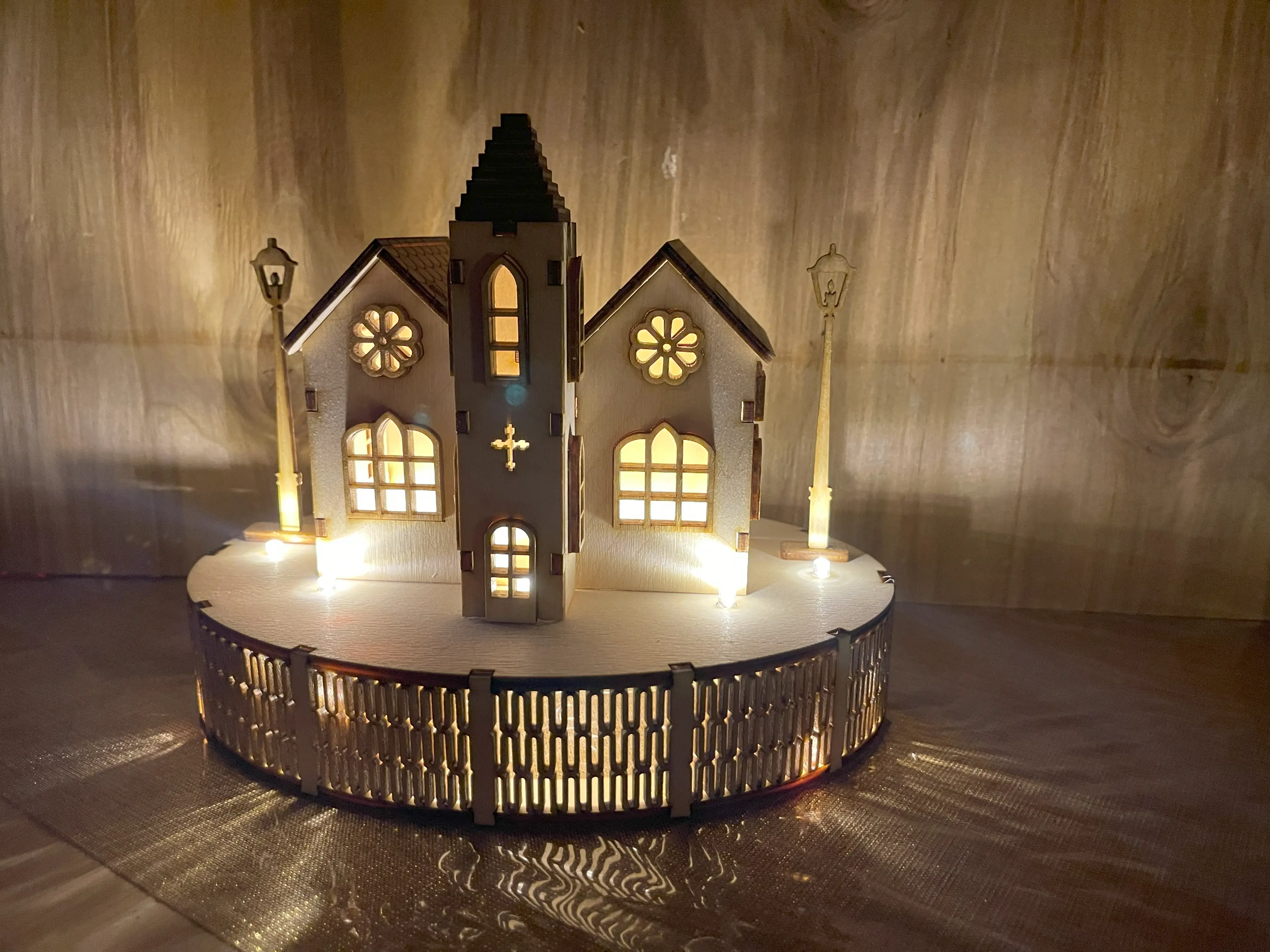 Weihnachten - Kunst auf Holz von Die dekobude