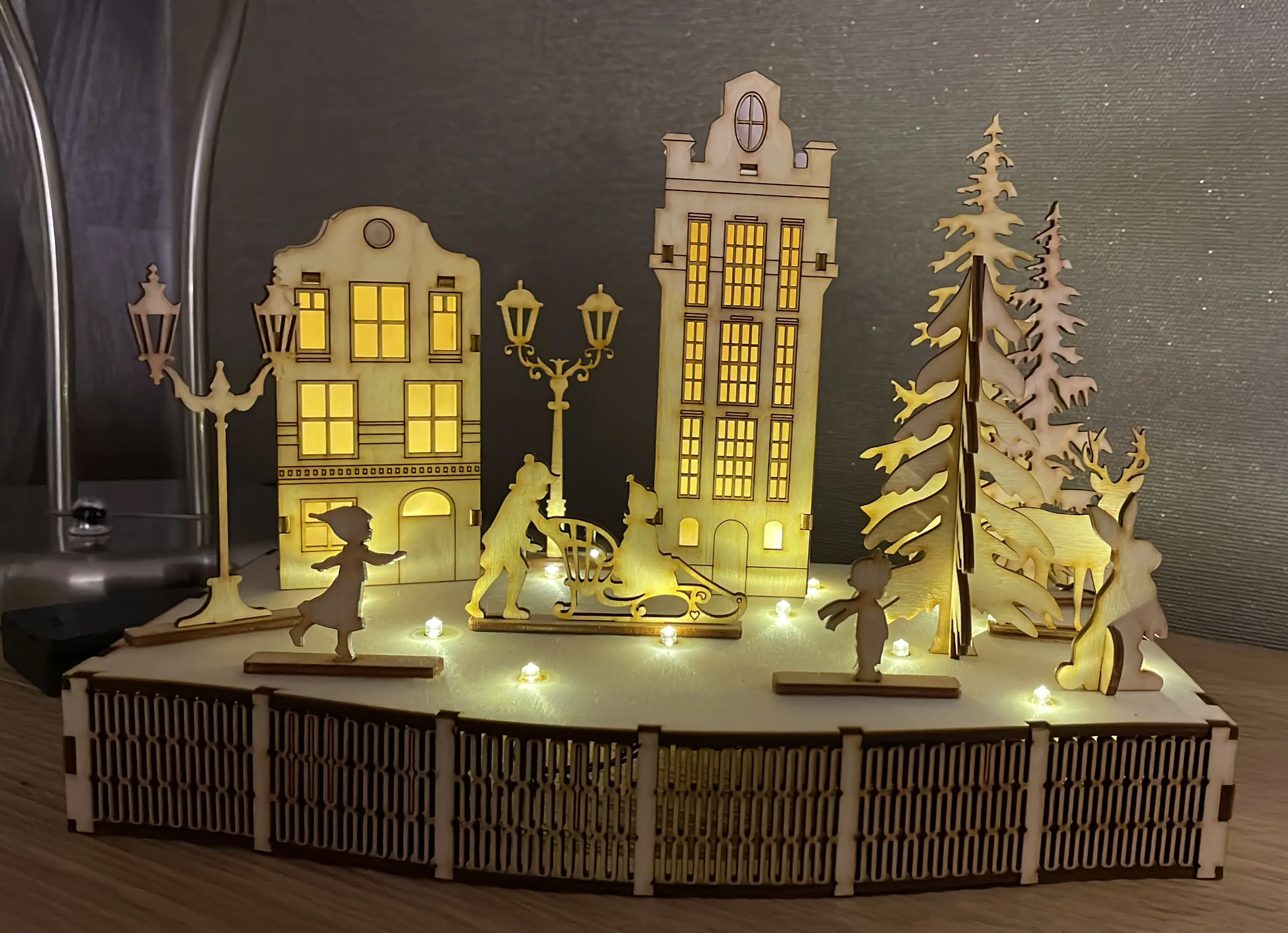 Weihnachten - Kunst auf Holz von Die dekobude